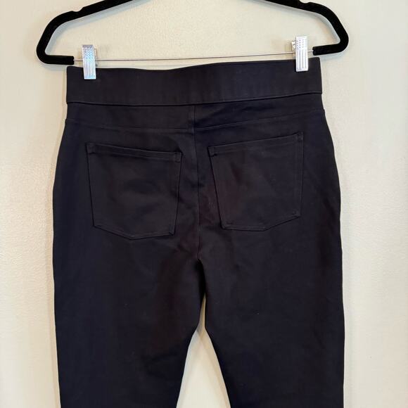 Spanx Pants Womens L/XL Black Stretch Ponte Skinny Slim High Rise Pull On Casual - Picture 6 of 8